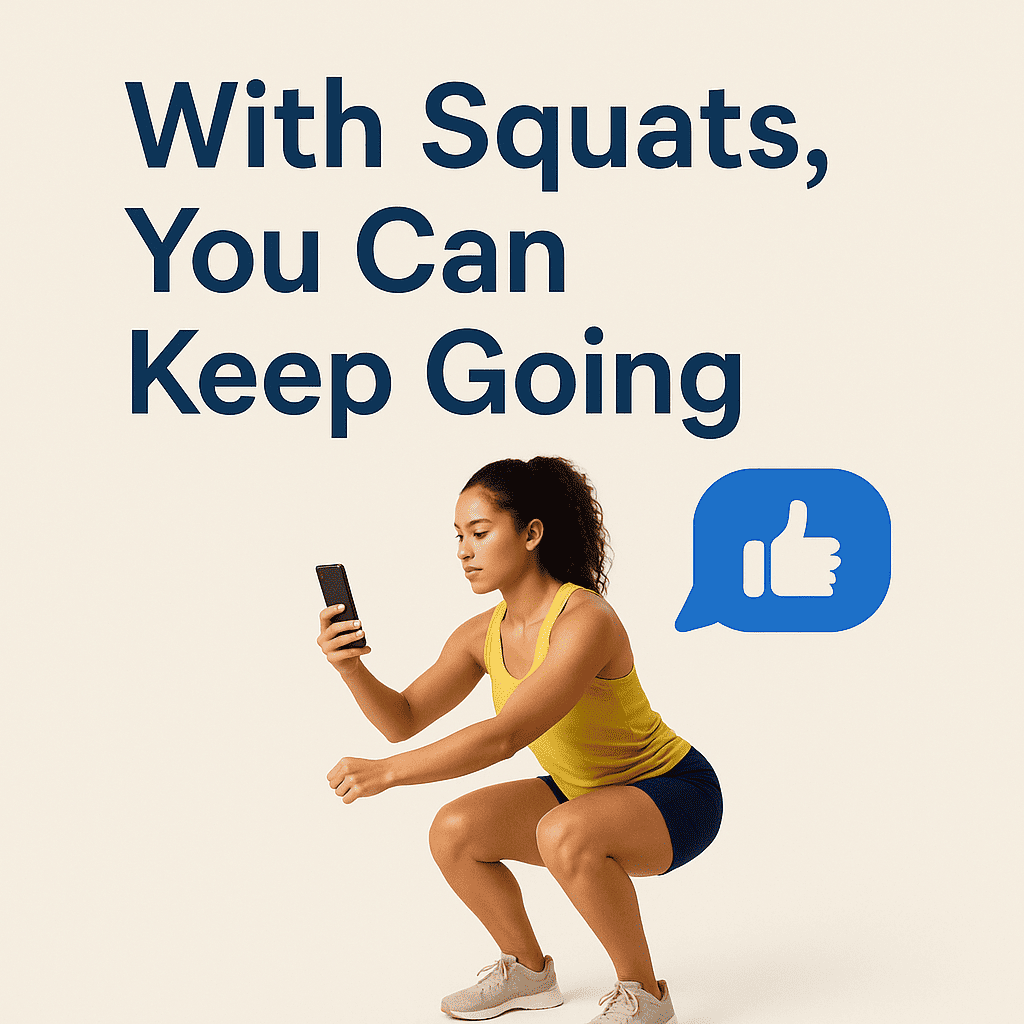 With Squats, You Can Keep Going