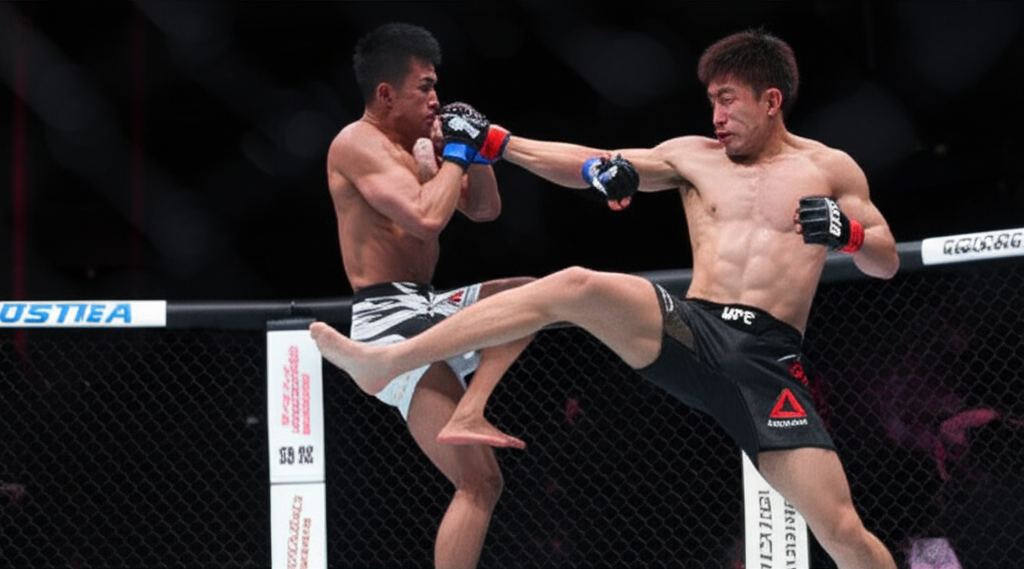 UFC 중계의 혁신과 한국 선수들의 현란한 격투기 보여주기
