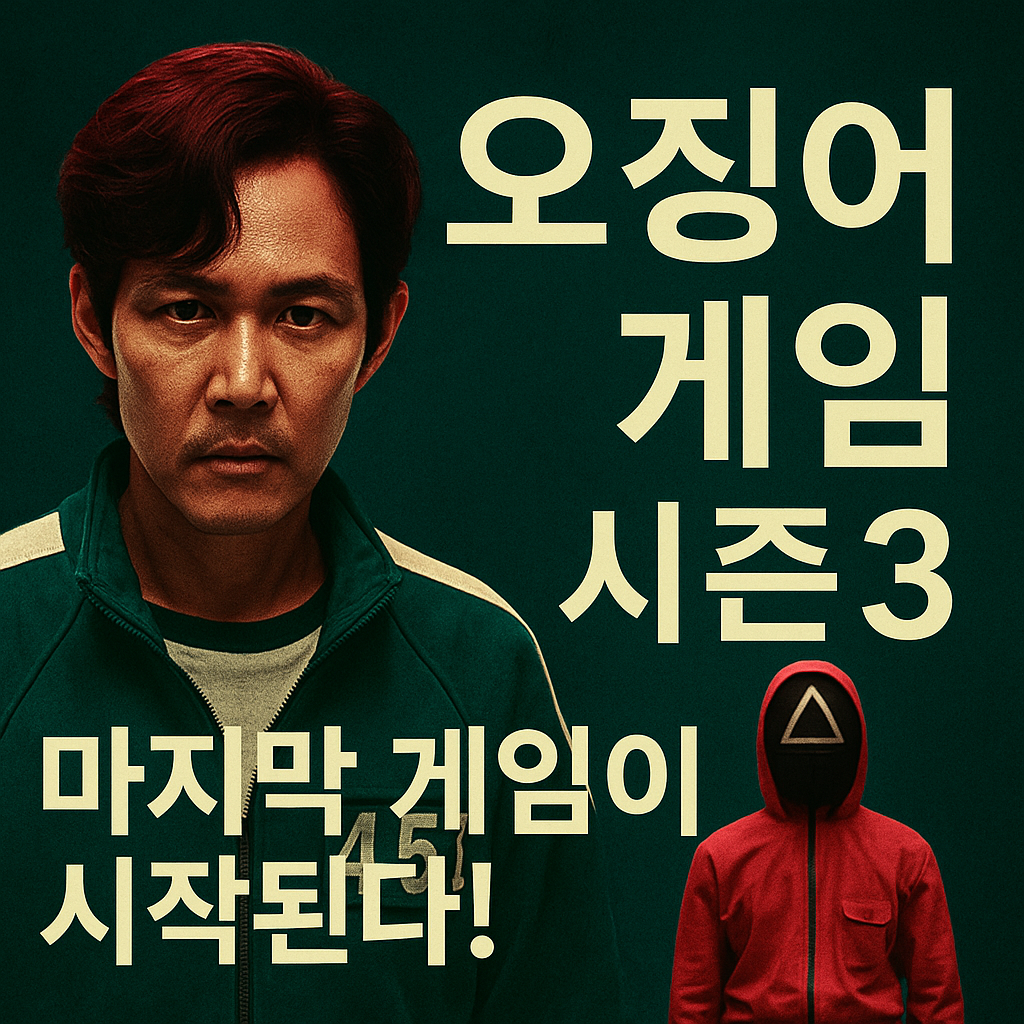 오징어게임 시즌3, 드디어 마지막 게임이 시작된다!