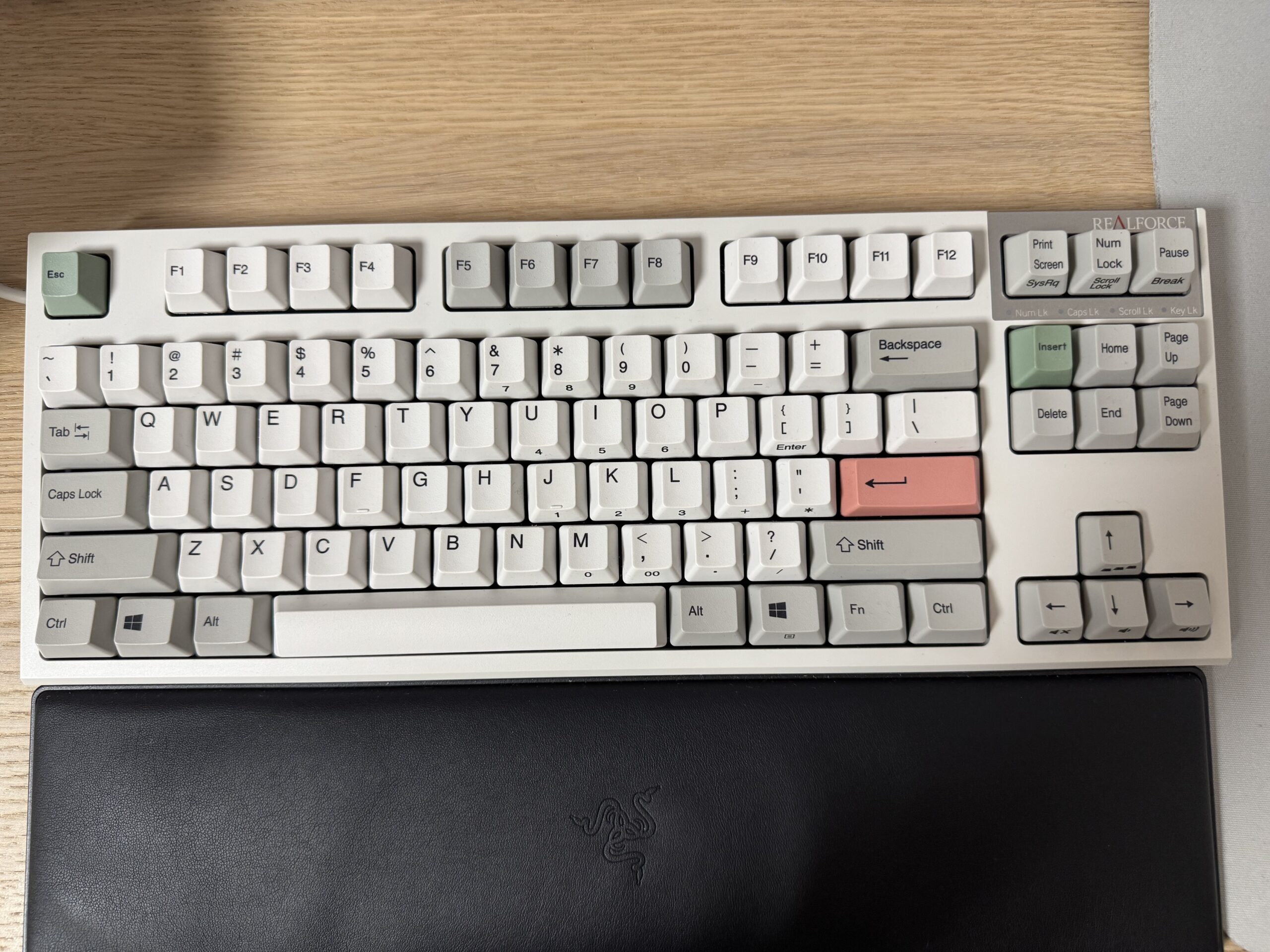리얼포스 R2 아이보리 차등, 로지텍 G502 X LIGHTSPEED