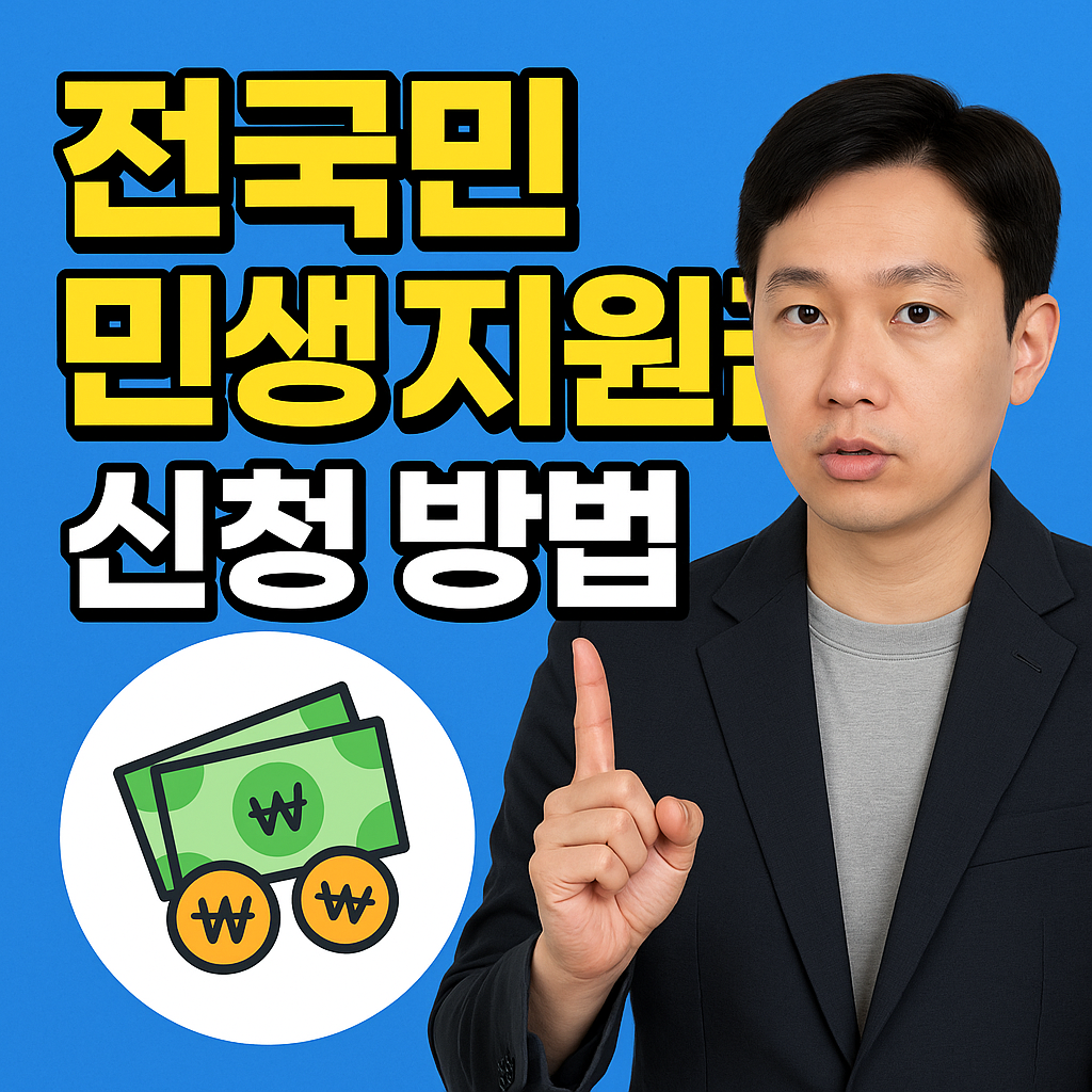 전국민 민생 지원금 확정! 신청 방법과 금액, 사용처까지 총정리